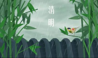 清明写的是哪一个季节（清明写的是哪一个季节的景色）