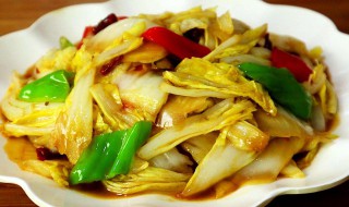 五花肉醋溜白菜的做法 醋溜五花肉片