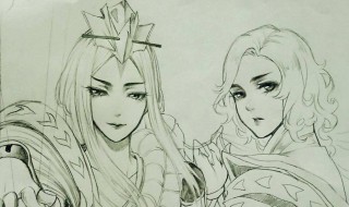 王者荣耀素描应用有哪些（王者荣耀里面的素描画）