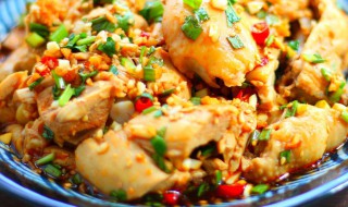 椒麻口水鸡的做法 麻香口水鸡