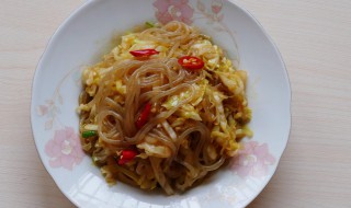 炒红薯粉怎么做 炒红薯粉怎么做好吃又简单窍门