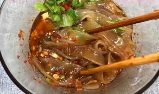 爽滑劲道的麻酱宽粉 麻酱宽粉的麻酱怎么做