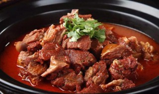 栗子红焖羊肉 栗子红焖羊肉好吃吗