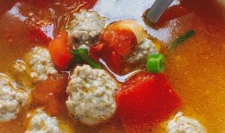 西红柿丸子汤怎么做 西红柿丸子汤怎么做好吃又简单窍门