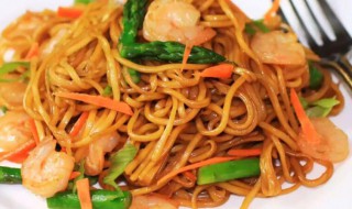虾仁炒面的做法(虾仁炒面的做法大全)