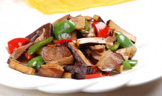 如何做腊肉炒白干(腊肉炒白干子)