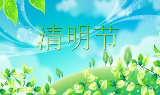 清明节什么时候定为法定节日 清明节什么时候开始定为法定节假日