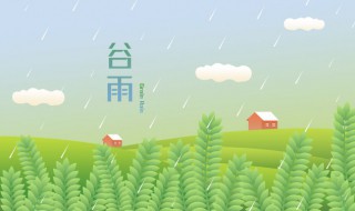 2022年谷雨祝福语（2022年谷雨祝福语带字图片）