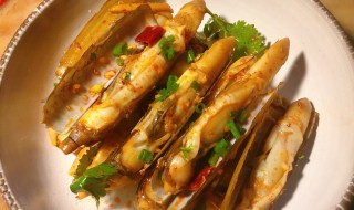 蛏子的吃法（蛏子的吃法哪个部位不能吃）