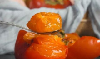 吃柿子喝茶可以吗（吃柿子可不可以喝茶）