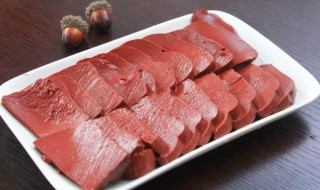 猪血的吃法 猪血怎么做成血块又嫩