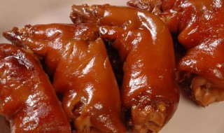 五香卤猪蹄做法 五香卤猪蹄做法视频