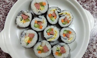 卷寿司做法 卷寿司的做法