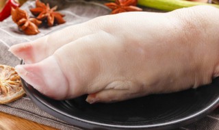 花生红枣炖猪手做法（花生煲猪手的做法）