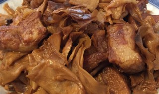 笋衣烧肉做法 笋衣烧肉的做法