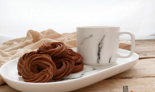 可可曲奇饼做法（可可豆曲奇饼干的做法）