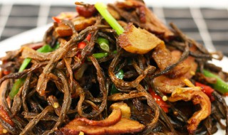 干豆角丝怎么做好吃 干煸豆角怎么炒