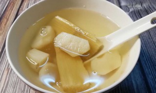 甘蔗水的功效 甘蔗水的功效和禁忌