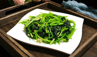 清炒红薯叶的做法（清炒红薯叶的做法大全）