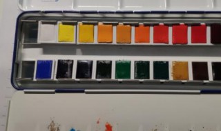 肤色怎么调色颜料（24色颜料调色表）