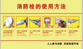 消火栓的使用方法 室内消火栓的使用方法