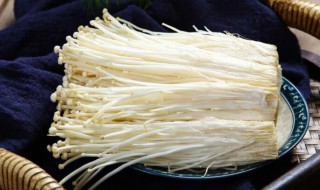 金针菇的热量 金针菇的功效与作用