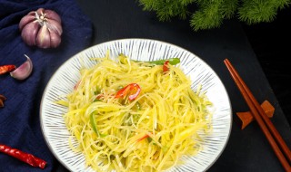 酸爽土豆怎么做 酸爽土豆片的做法