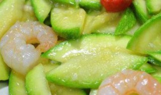 西葫芦能和虾一起吃吗