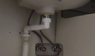 洗脸盆下水管怎么安装 下水管的正确安装图