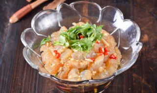 海蜇怎么清洗 海蜇怎么清洗不咸