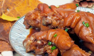 猪蹄用高压锅压多长时间 炖猪蹄用高压锅压多少分钟