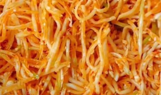 辣芥菜丝的做法 辣芥菜丝的做法窍门