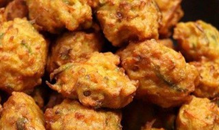 萝卜丸子做法炸素萝卜丸子 萝卜素丸子的做法