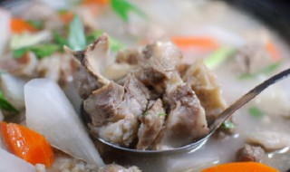 羊肉怎么炖汤白 羊肉怎么炖汤白色好喝