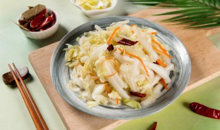 生腌酸辣白菜的做法窍门 东北辣白菜的做法最正宗的做法