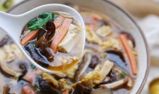 酸辣汤的做法和配料(家常酸辣汤的做法和配料)