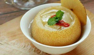 炖冰糖雪梨的做法（冰糖雪梨的做法）