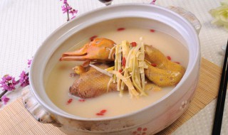 老鸭炖什么(老鸭炖什么滋阴润肺)