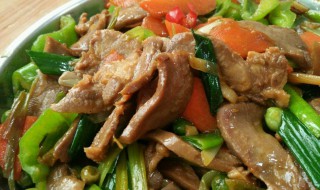 炒猪舌头怎么做好吃 炒猪舌头怎么做好吃视频
