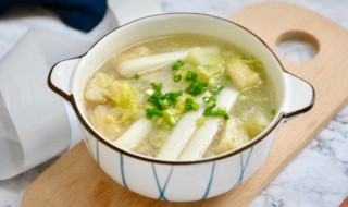 白菜萝卜汤的做法（白菜萝卜汤的做法大全）