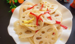 莲菜做法（莲菜做法大全家常菜）