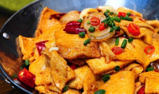 千页豆腐的家常做法 肉炒千叶豆腐的家常做法