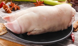 猪脚一般拿什么一起炖 猪蹄与啥炖是绝配