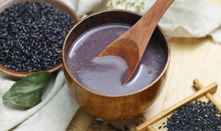 喝黑米粥的功效与作用 来姨妈喝黑米粥的功效与作用
