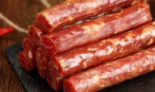 风干肠怎么吃（四川风干肠怎么吃）