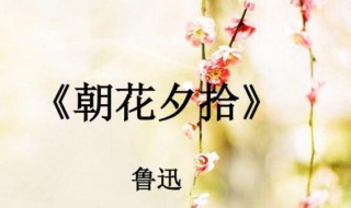 朝花夕拾第三章概括（朝花夕拾第三章概括200字）