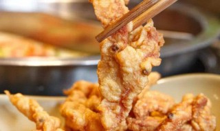 炸酥肉用什么粉最好 炸酥肉用什么粉最好吃又简单