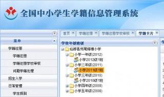 全国中小学生学籍系统介绍 全国中小学生学籍系统介绍怎么填