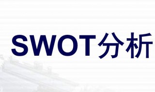 swot分析方法 swot分析方法中的T代表什么