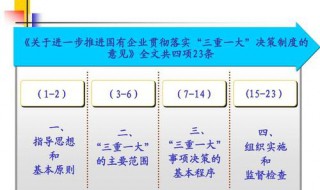 三重一大是指什么（三重一大是指什么内容）